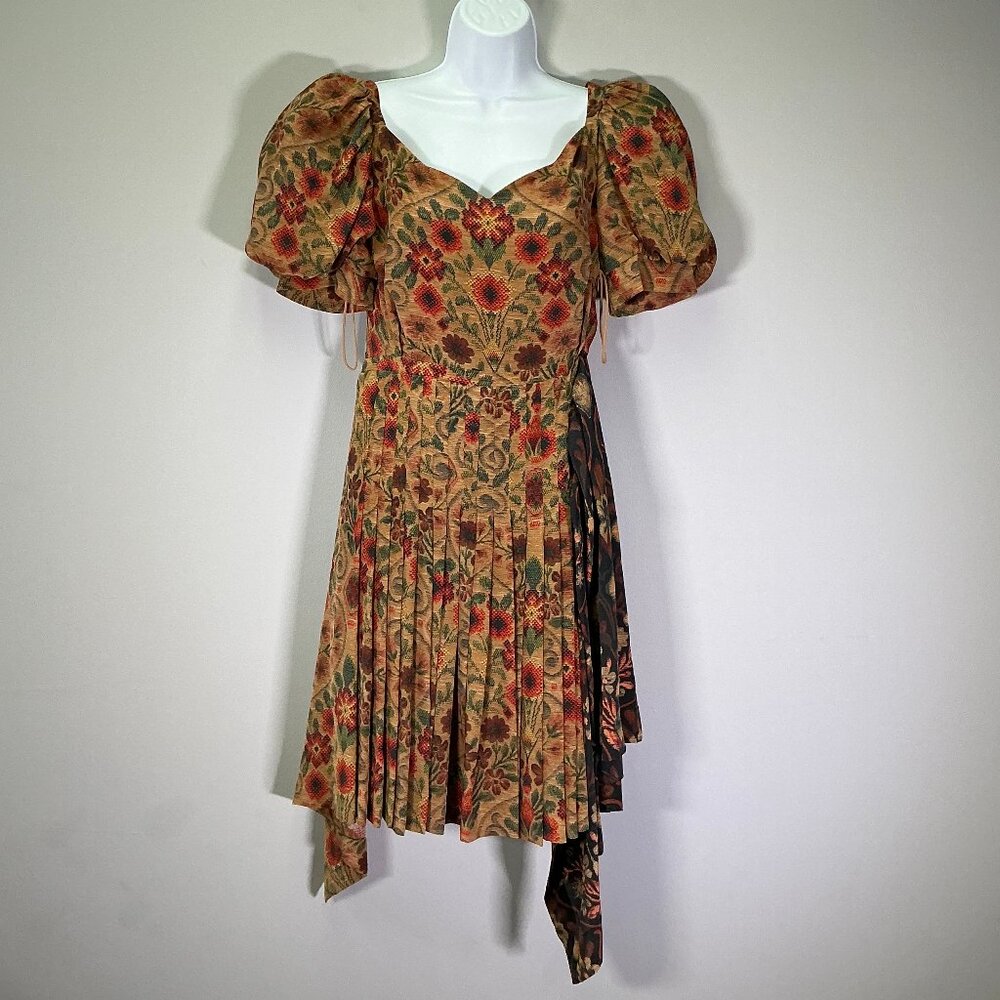 Preen by Thornton Bregazzi Gena Women's Size M Floral Dress NWT